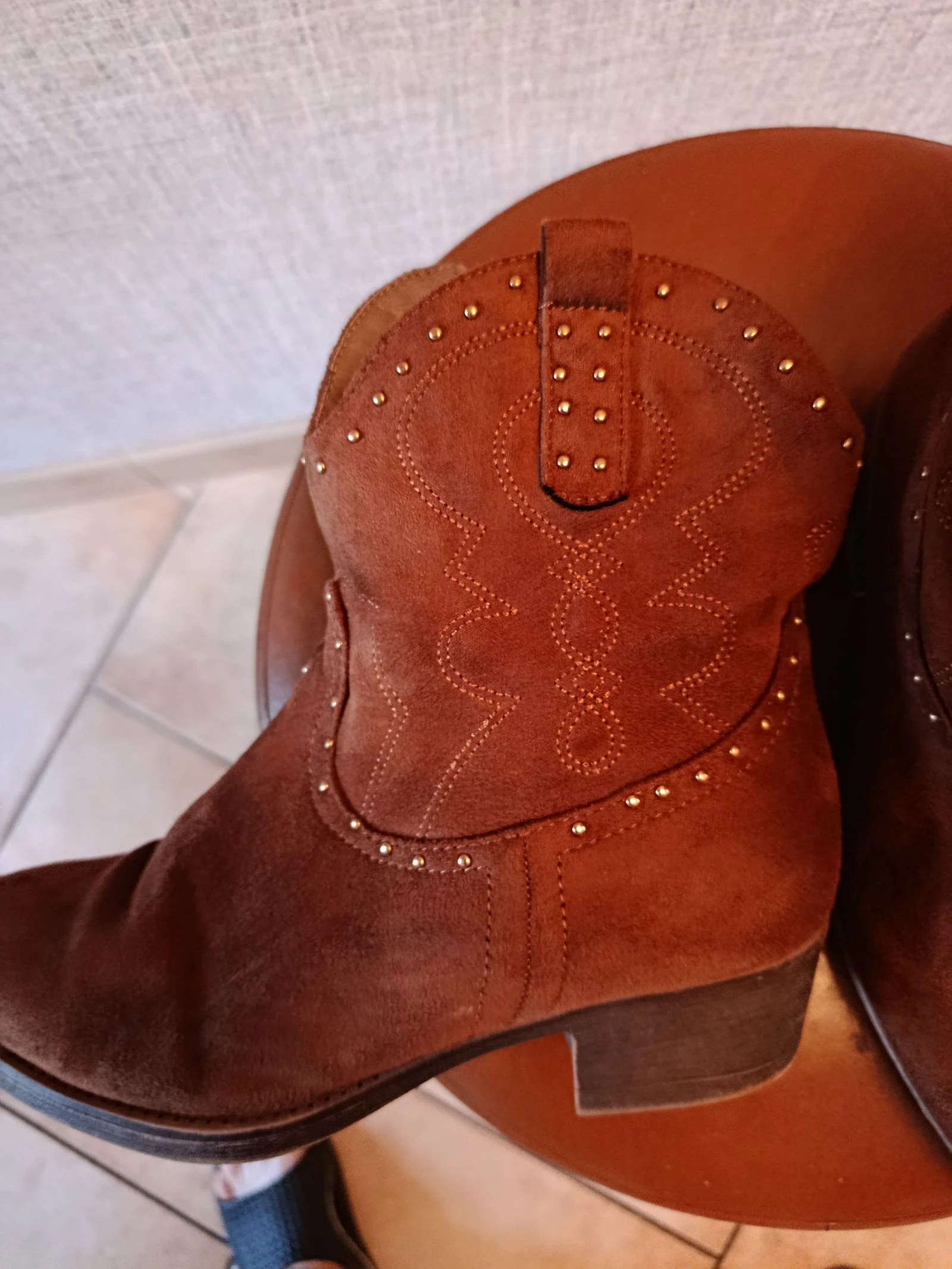 Bottines santiags  – photo 4